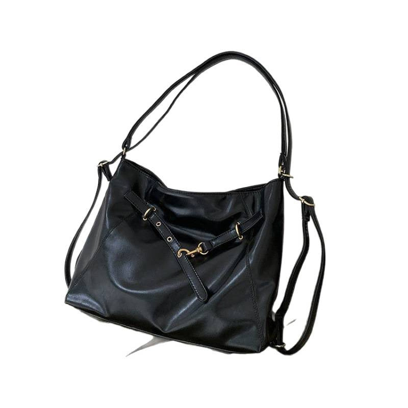 Maillard retro backpack autumn and winter 2025 new fashion simple shoulder tote bag casual large capacity backpack