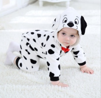 Spring and Autumn new animal-shaped jumpsuit Romper single-layer baby clothes Qile Rabbit wholesale H3360