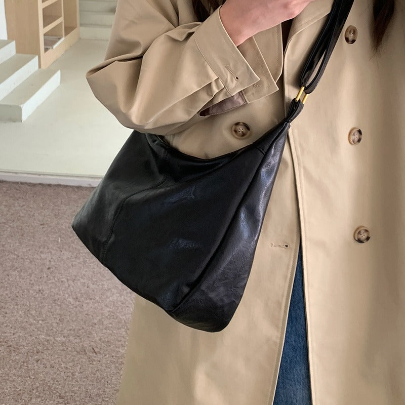 Retro Korean Tote Bag – Spacious & Trendy