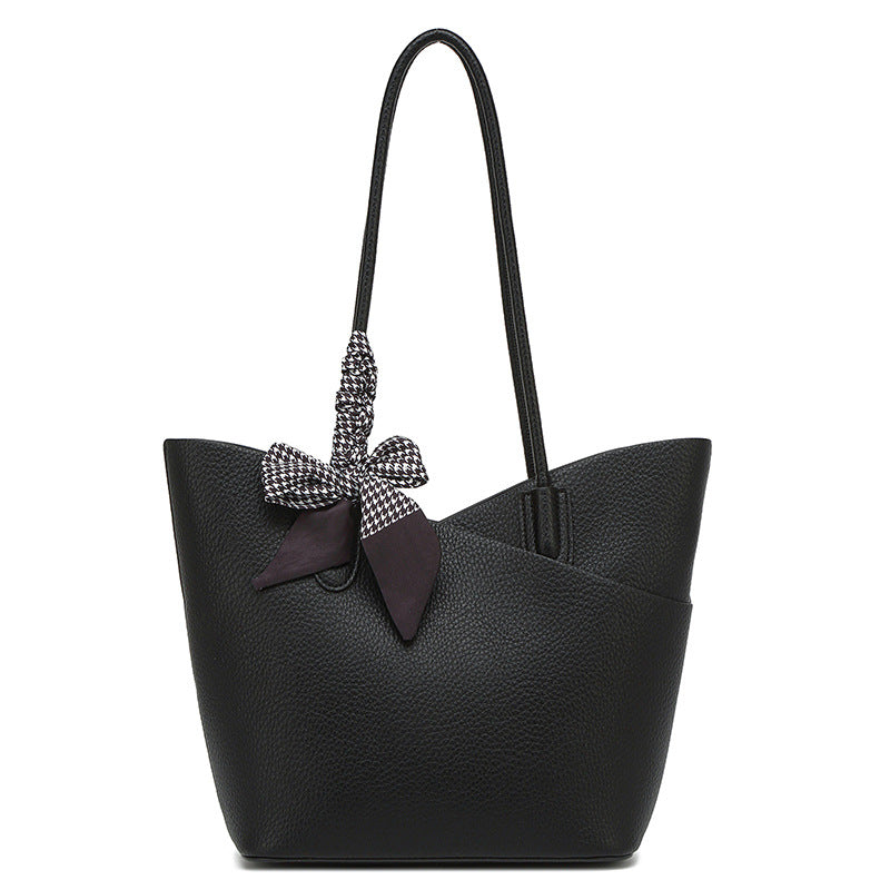 Cross-border women's bags women's 2025 autumn new fashion shoulder bags retro large-capacity tote bags handbags