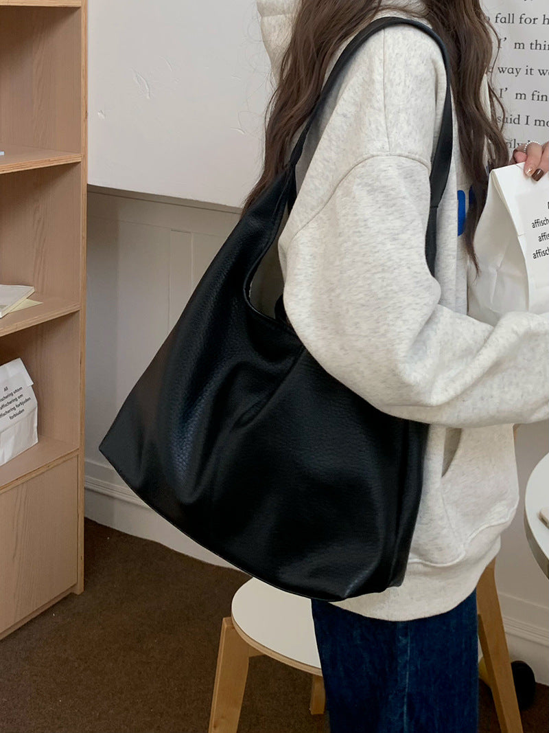 Trendy Korean Underarm Tote – Spacious & Stylish