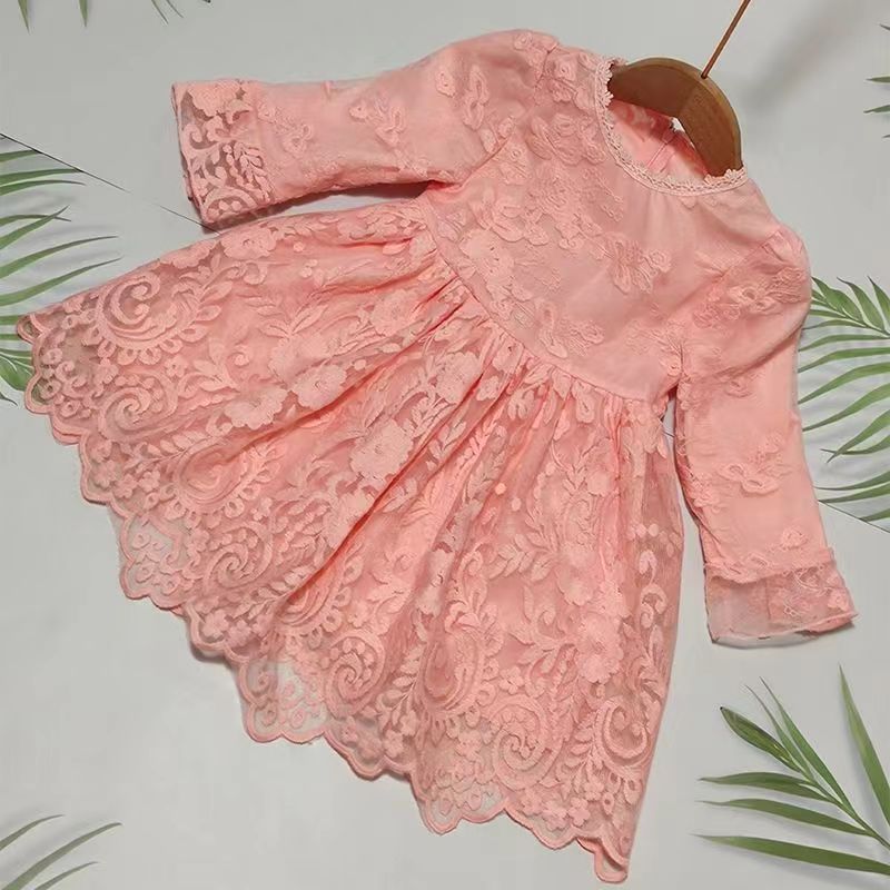 Lace Embroidered Princess Dress