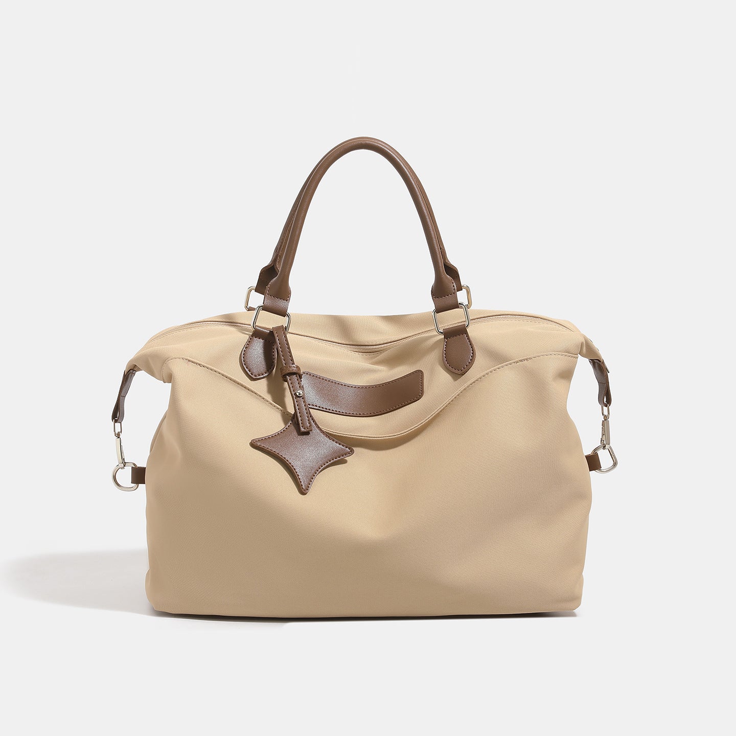 2025 new cross-border men's and women's fashion high-end handbag versatile commuter cloth bag shoulder bag messenger bag portable