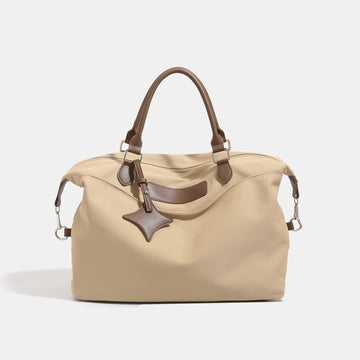 2025 new cross-border men's and women's fashion high-end handbag versatile commuter cloth bag shoulder bag messenger bag portable