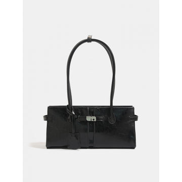 Niche design baguette armpit bag women's 2025 new versatile commuter handbag high-end large-capacity shoulder bag