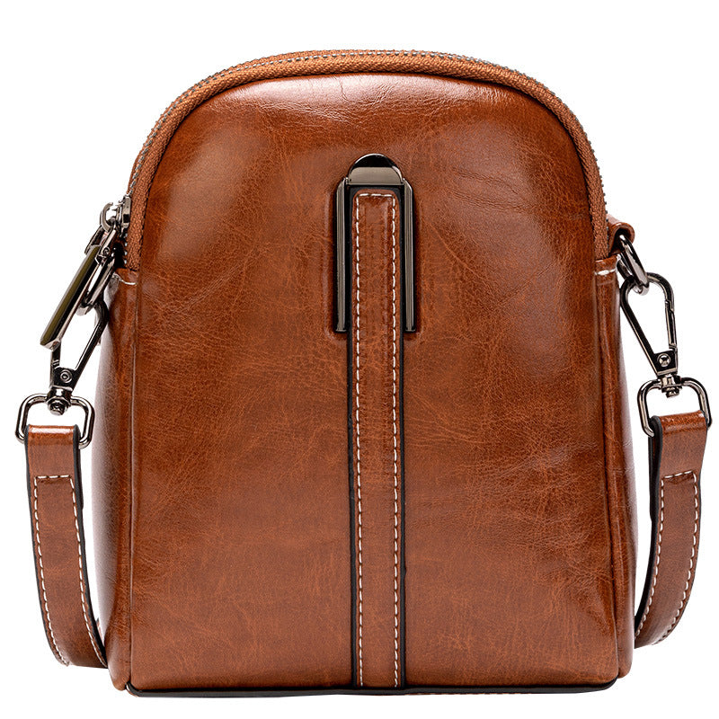 Retro European & American Cross-Body Mobile Phone Bag