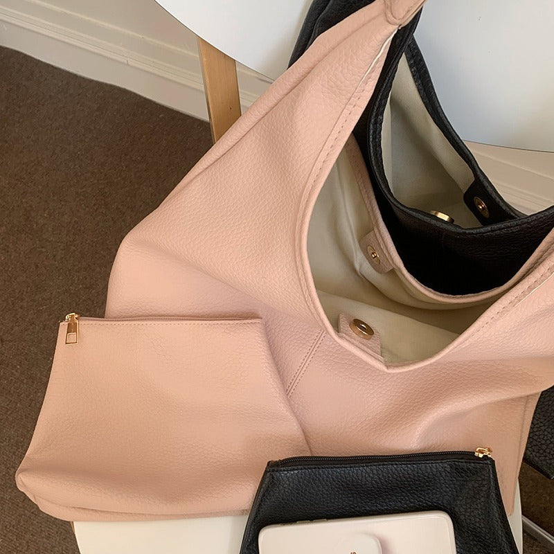 Trendy Korean Underarm Tote – Spacious & Stylish