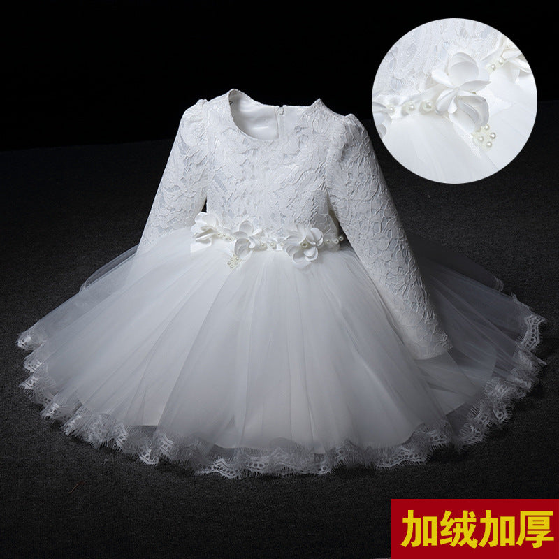 Long Sleeve Fleece Princess Dress