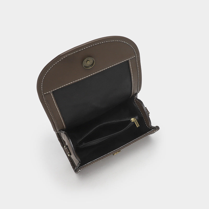 Retro Cylindrical Crossbody Bag – Stylish & Casual