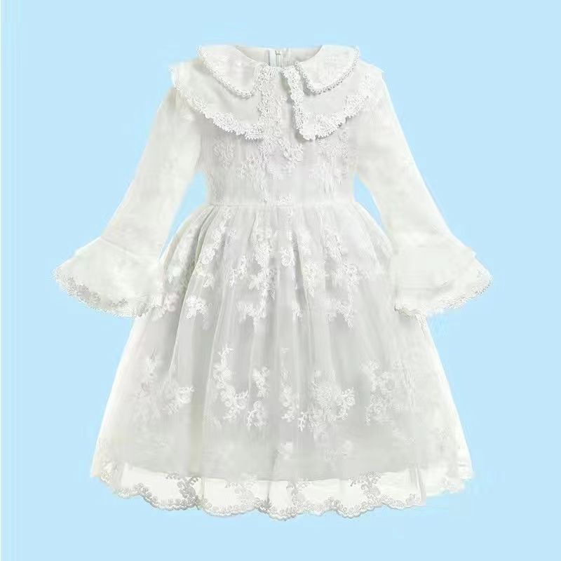 Lace Embroidered Princess Dress